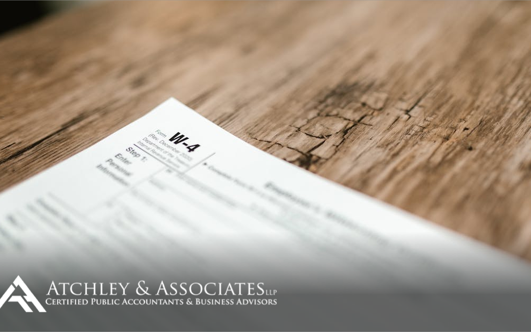 The importance of reviewing your tax withholding early